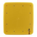Outdoor AED Cabinet - Keypad Lock - Heater and LED Light - Yellow