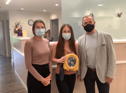 Rescue 7 Donates AED To Mariposa House Hospice