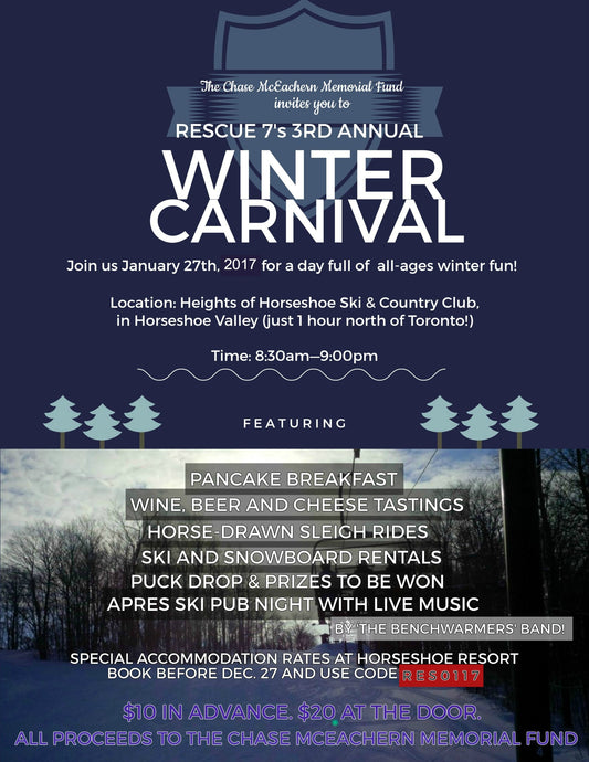 Rescue 7's 3rd Annual Winter Carnival