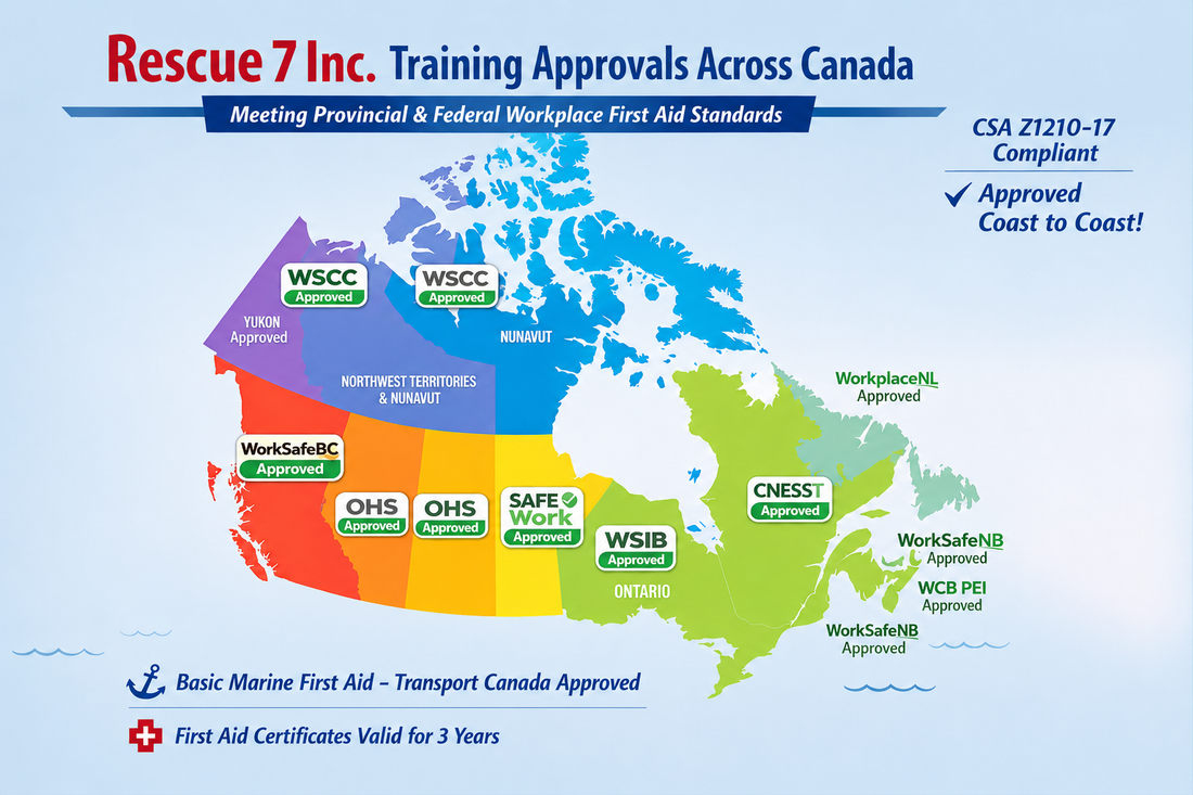 Rescue 7 Inc. Approvals & Compliance