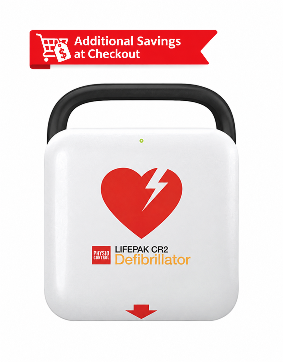 Stryker LIFEPAK CR2 Bilingual AED Defibrillator (WiFi Model)