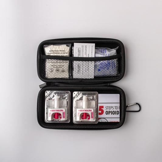 Kit pré-assemblé de spray nasal NARCAN® (chlorhydrate de naloxone) 4 mg